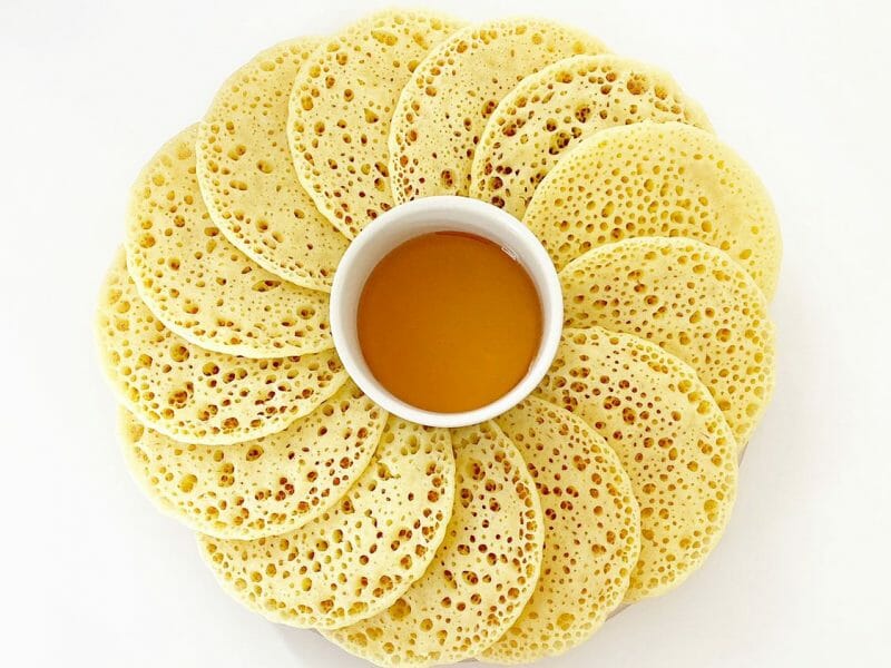 Cliquez pour zoomer ! Baghrir – Crêpes mille trous Thermomix par sarahks