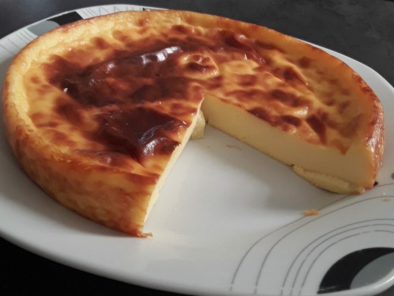 Cliquez pour zoomer ! Flan pâtissier sans pâte Thermomix par lovayann