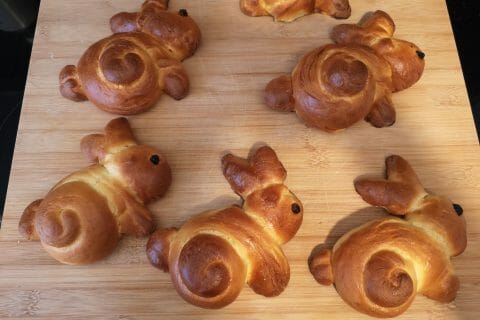 Cliquez pour zoomer ! Brioches lapin de Pâques Thermomix par lacaribouche