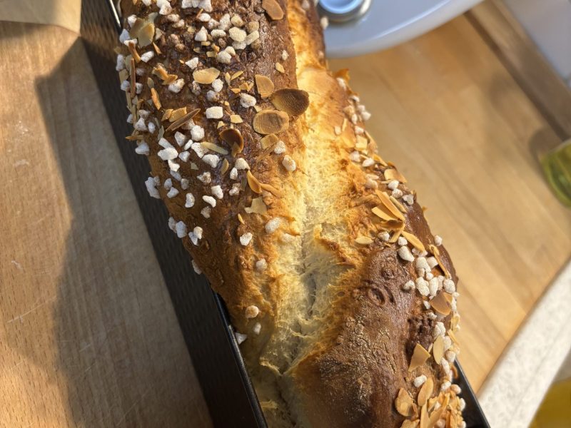 Cliquez pour zoomer ! Brioche mascarpone et fruits confits Thermomix par Nath76