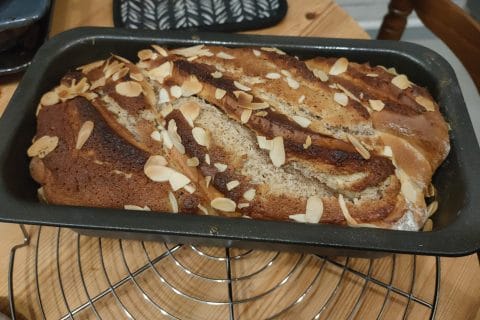 Cliquez pour zoomer ! Brioche à la crème d’amande Thermomix par Nath76