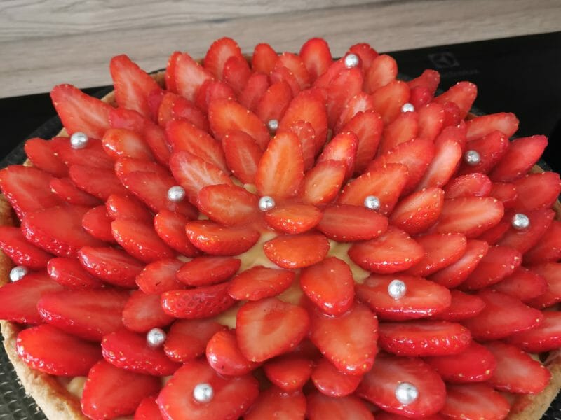 Cliquez pour zoomer ! Tarte aux fraises Thermomix par leanaanaass