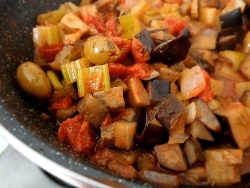 Cliquez pour zoomer ! Caponata sicilienne Thermomix par outchak