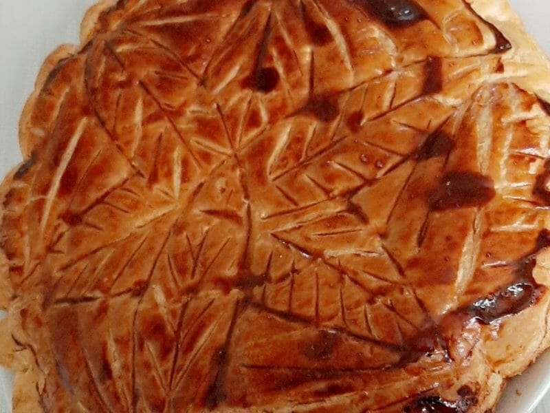 Cliquez pour zoomer ! Galette des rois à la frangipane Thermomix par lydia221