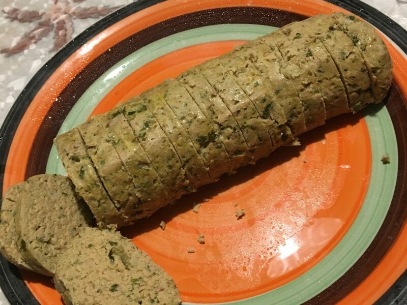 Cliquez pour zoomer ! Saucisson de thon sauce aux capres Thermomix par stnow