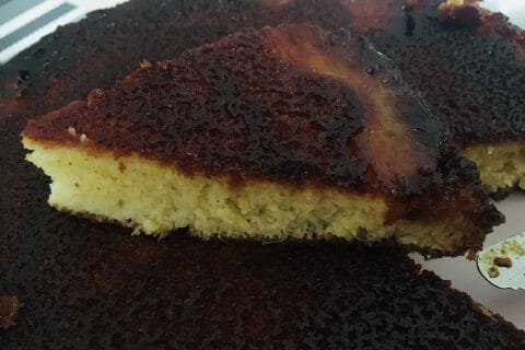 Cliquez pour zoomer ! Gâteau renversé à l’ananas Thermomix par baghy974