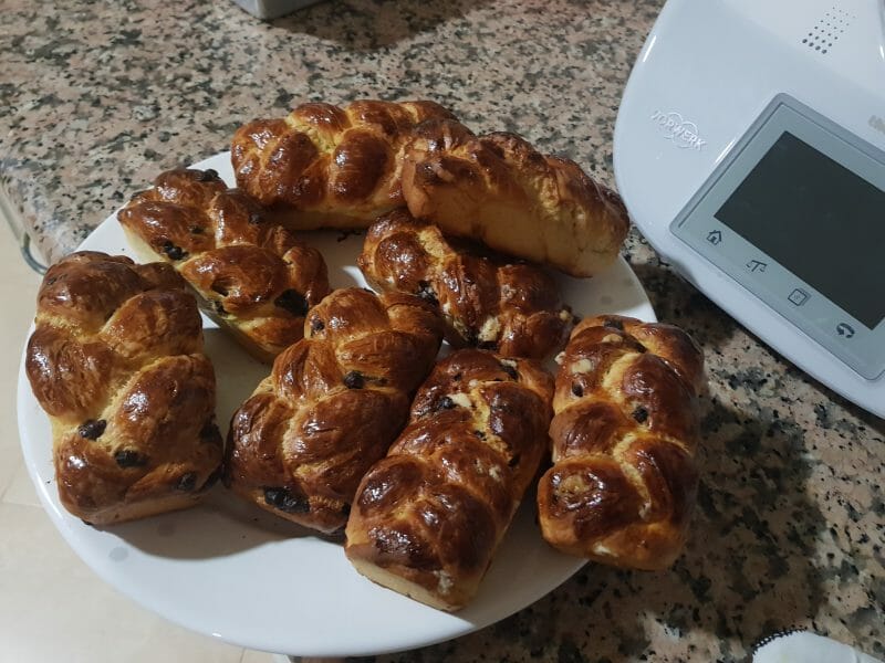 Cliquez pour zoomer ! Cramique : la brioche Ch’Ti Thermomix par painetchocolat