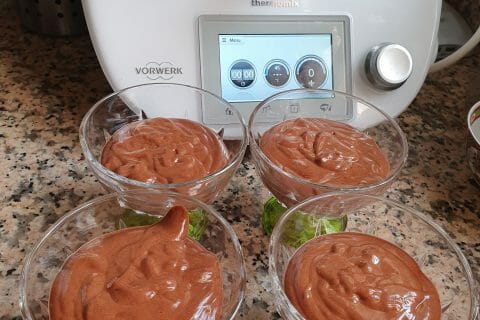 Cliquez pour zoomer ! Mousse au chocolat magique au Thermomix
