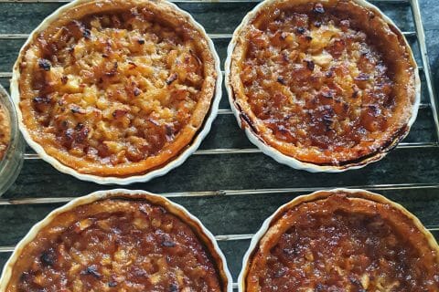Cliquez pour zoomer ! Tarte pommes râpées citron au Thermomix
