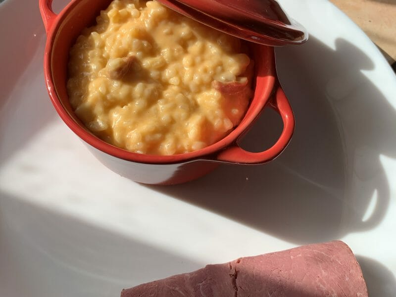 Cliquez pour zoomer ! Risotto au chorizo Thermomix par RoseWell MCS
