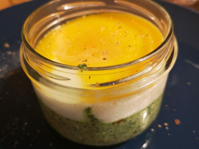 Cliquez pour zoomer ! Oeufs cocotte épinards et chorizo Thermomix par raphamamma