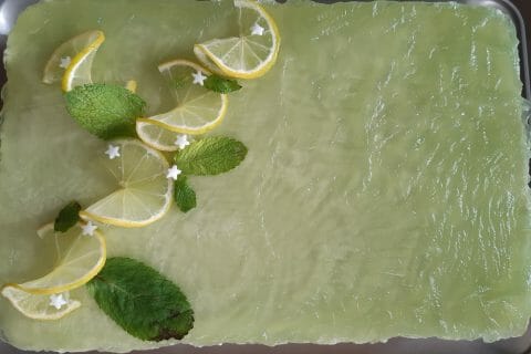 Cliquez pour zoomer ! Bavarois Mojito Thermomix par alili