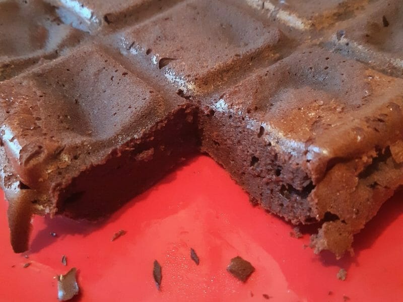 Cliquez pour zoomer ! Brownie fondant choco-banane Thermomix par alili