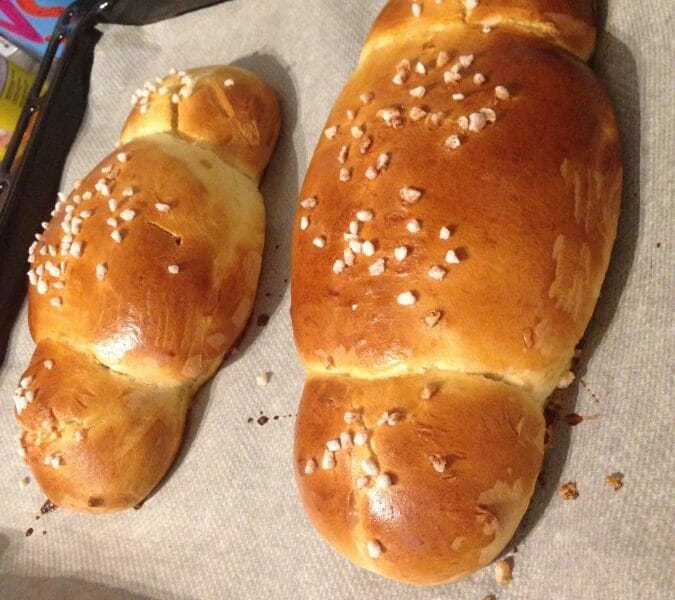 Cliquez pour zoomer ! Cougnou (coquille de Noël) Thermomix par Gabrienne