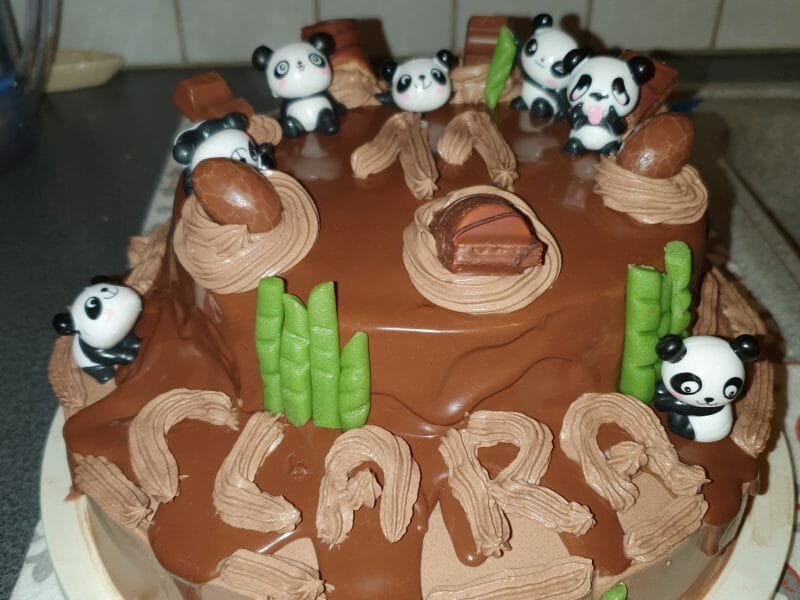 Cliquez pour zoomer ! Layer cake Kinder Bueno Thermomix par mariie_3