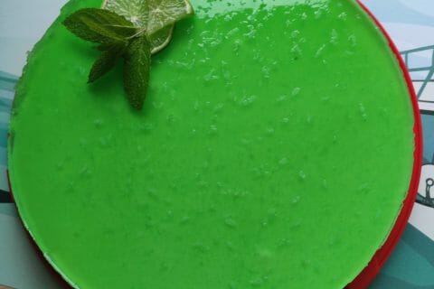 Cliquez pour zoomer ! Bavarois Mojito Thermomix par nath2226