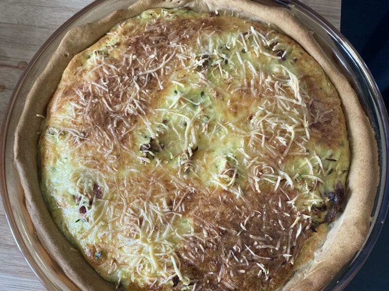 Cliquez pour zoomer ! Gâteau poireaux, lardons et fromage Thermomix par ste_1