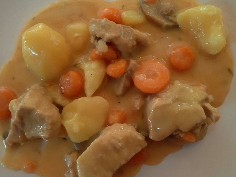 Cliquez pour zoomer ! Blanquette de veau Thermomix par mary74
