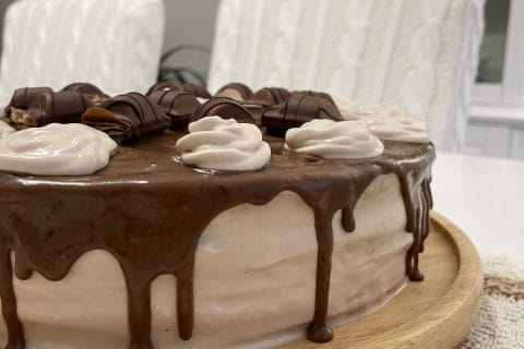 Cliquez pour zoomer ! Layer cake Kinder Bueno Thermomix par aurelia574