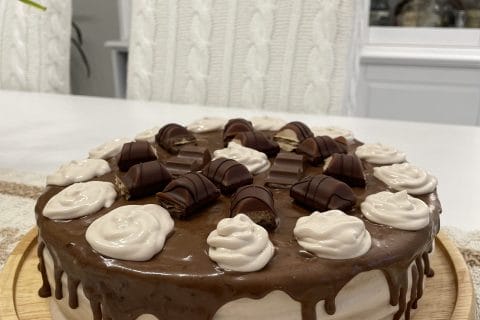 Cliquez pour zoomer ! Layer cake Kinder Bueno Thermomix par aurelia574