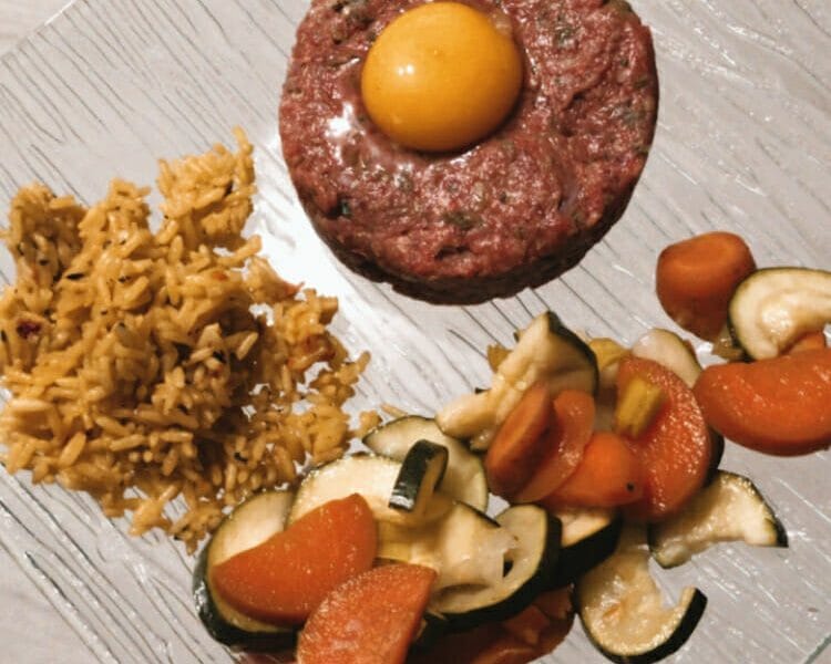 Cliquez pour zoomer ! Steak tartare Thermomix par aurelia574