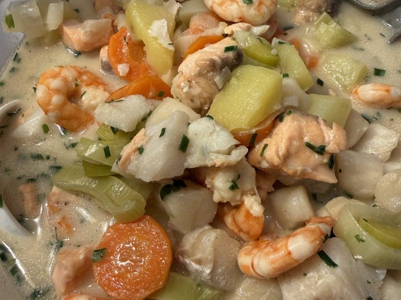 Cliquez pour zoomer ! Blanquette de la mer Thermomix par chlo_m18