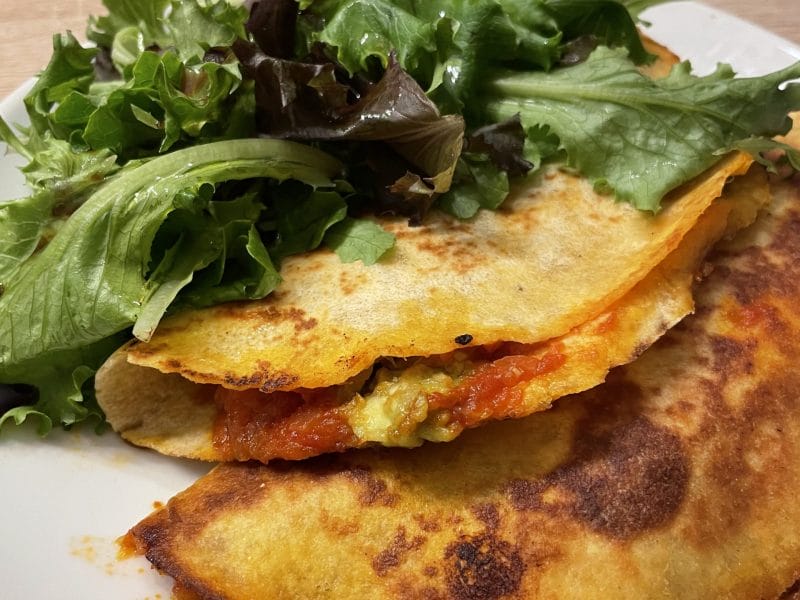 Cliquez pour zoomer ! Quesadillas poulet guacamole Thermomix par chlo_m18