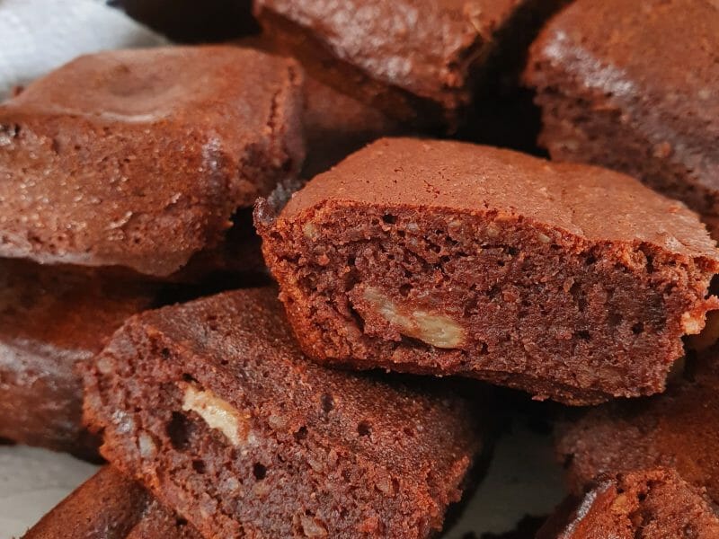Cliquez pour zoomer ! Browfins choco banane et pécan Thermomix par chlo_m18