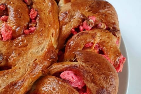 Cliquez pour zoomer ! Brioche aux pralines roses Thermomix par chlo_m18