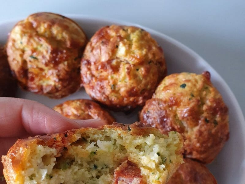 Cliquez pour zoomer ! Bouchées courgettes mozzarella Thermomix par chlo_m18