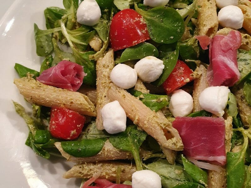 Cliquez pour zoomer ! Salade de penne à l’italienne Thermomix par chlo_m18
