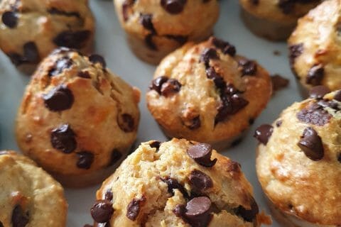 Cliquez pour zoomer ! Muffins au son d’avoine et aux pépites de chocolat Thermomix par chlo_m18