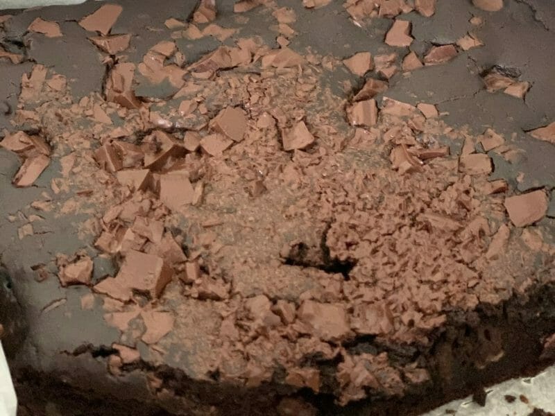 Cliquez pour zoomer ! Brownie magique aux haricots rouges Thermomix par erika76