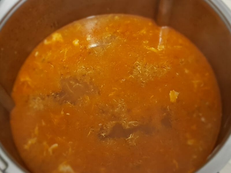 Cliquez pour zoomer ! Soupe à l’ail castillane Thermomix par anna2b