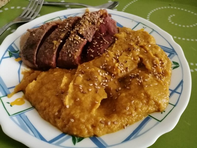 Cliquez pour zoomer ! Purée de patates douces Thermomix par tartinepouki