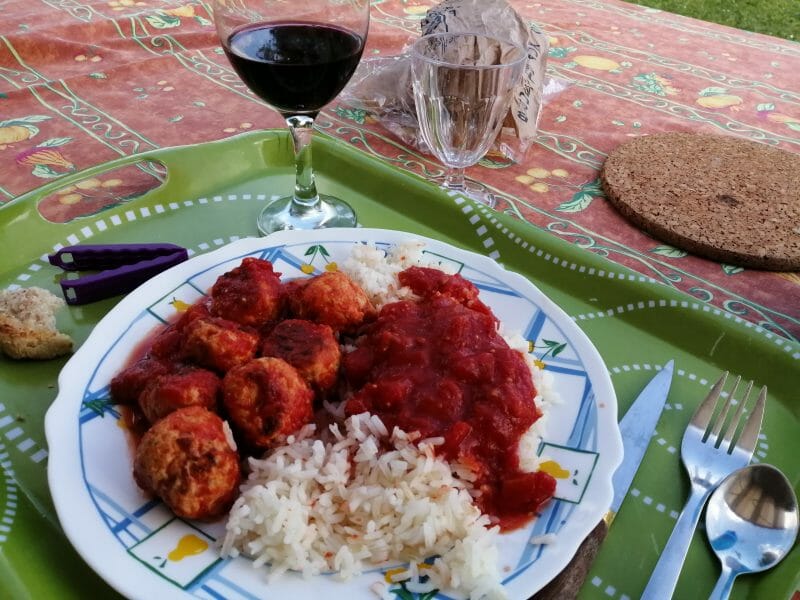 Cliquez pour zoomer ! Boulettes de poulet au chorizo Thermomix par tartinepouki