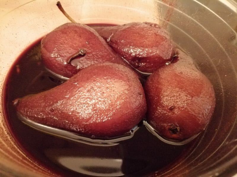 Cliquez pour zoomer ! Poires au vin rouge Thermomix par tartinepouki