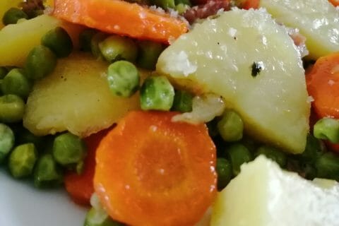 Cliquez pour zoomer ! Jardinière de légumes aux lardons Thermomix par tartinepouki