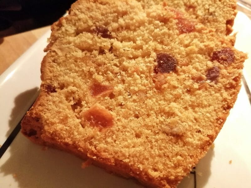 Cliquez pour zoomer ! Cake aux fruits confits Thermomix par tartinepouki
