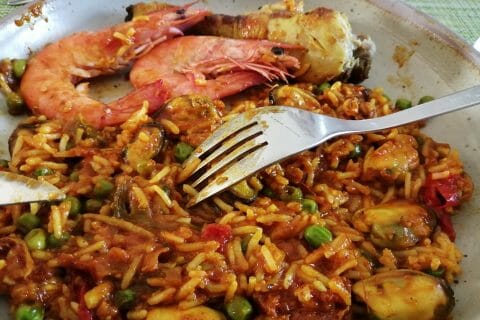 Cliquez pour zoomer ! Paella Thermomix par tartinepouki