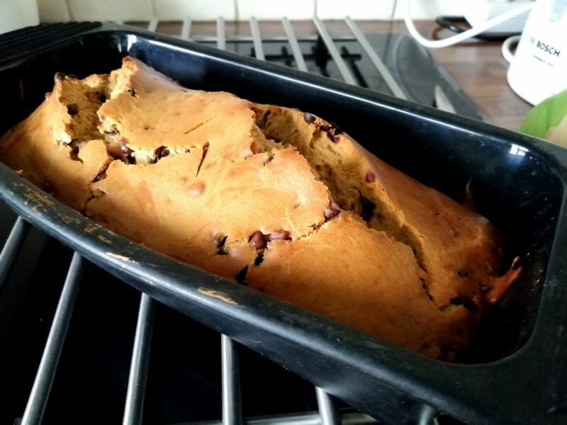 Cliquez pour zoomer ! Plum cake aux pépites de chocolat Thermomix par tartinepouki