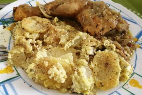 Cliquez pour zoomer ! Gratin de pommes de terre au Boursin Thermomix par tartinepouki