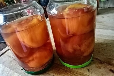 Cliquez pour zoomer ! Pêches au varoma Thermomix par tartinepouki