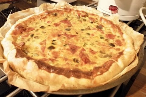 Cliquez pour zoomer ! Quiche provençale Thermomix par tartinepouki