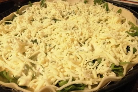 Cliquez pour zoomer ! Quiche épinards et lardons Thermomix par tartinepouki