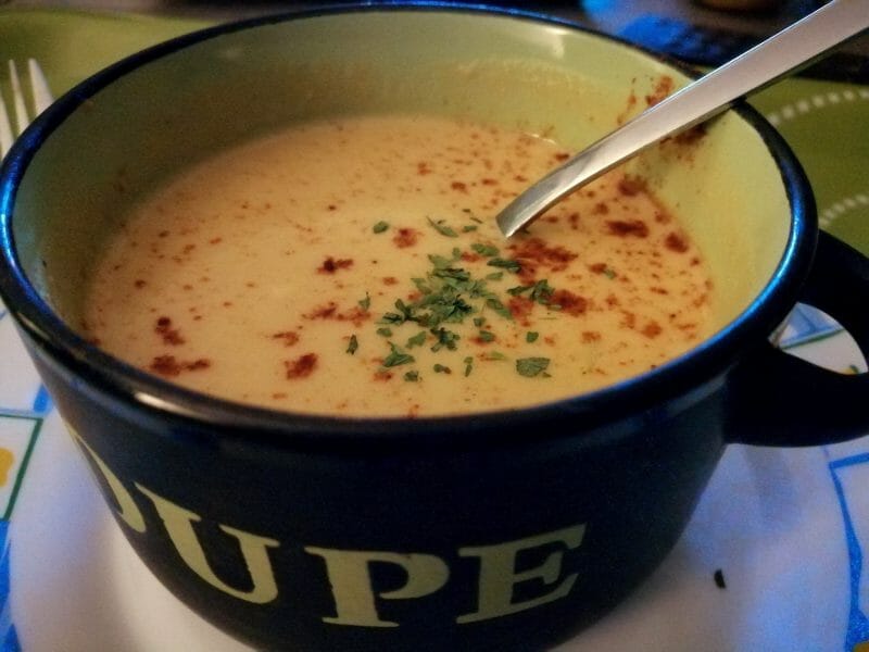 Cliquez pour zoomer ! Mouliné de lentilles corail à l’indienne Thermomix par tartinepouki