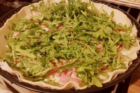 Cliquez pour zoomer ! Quiche épinards et lardons Thermomix par tartinepouki