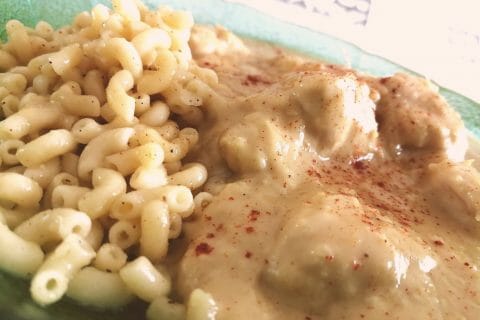 Cliquez pour zoomer ! Effiloché de poulet aux cacahuètes Thermomix par tartinepouki