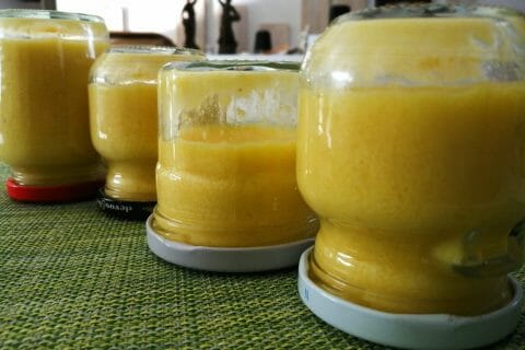 Cliquez pour zoomer ! Mango curd Thermomix par tartinepouki