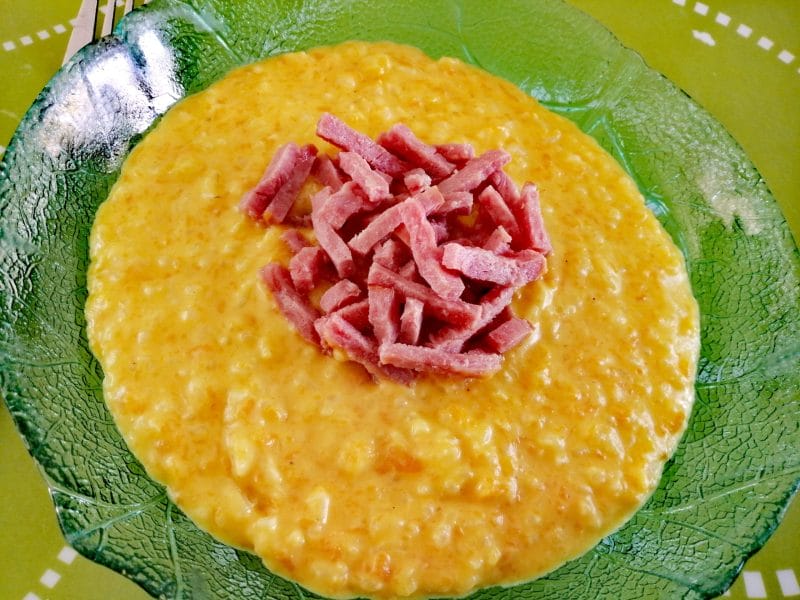 Cliquez pour zoomer ! Risotto butternut et chèvre frais Thermomix par tartinepouki